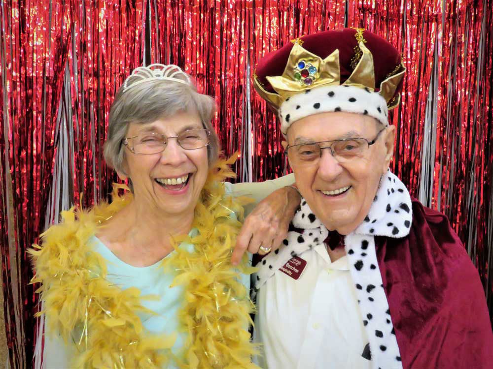 Residents enjoying activities and events at Pioneer Ridge